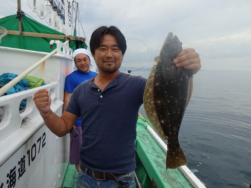 小樽　小樽沖　ヒラメ釣り