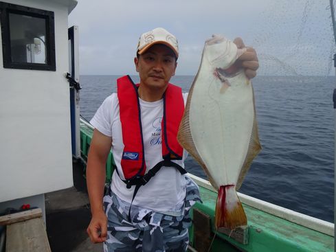 小樽　小樽沖　ヒラメ釣り