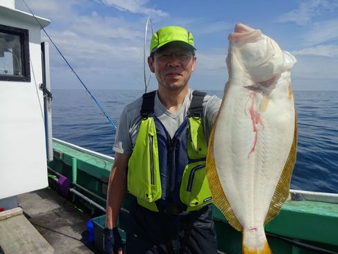 小樽　小樽沖　ヒラメ釣り