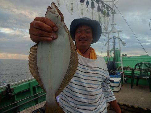 小樽　小樽沖　ヒラメ釣り