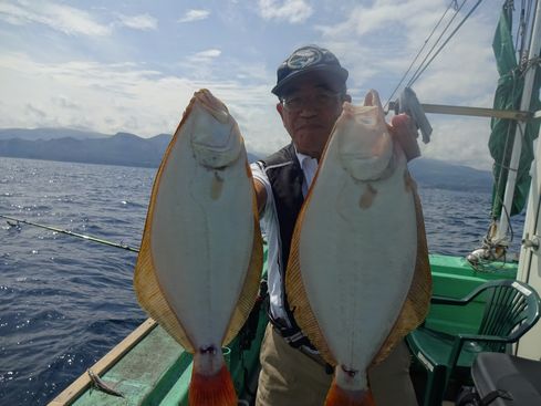 小樽　小樽沖　ヒラメ釣り