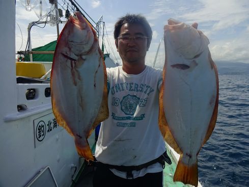 小樽　小樽沖　ヒラメ釣り