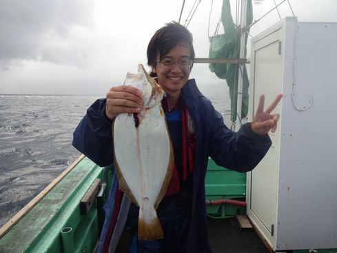 小樽　小樽沖　ヒラメ釣り