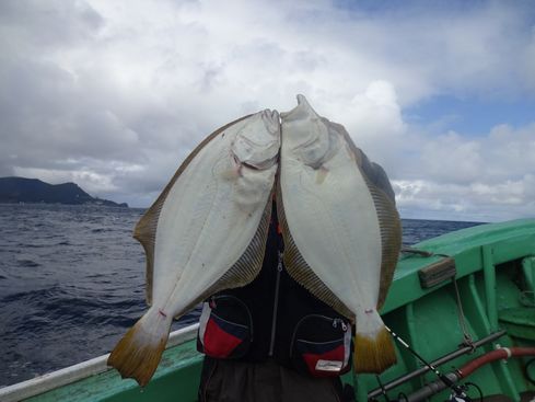 小樽　小樽沖　ヒラメ釣り