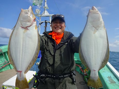 小樽　小樽沖　ヒラメ釣り