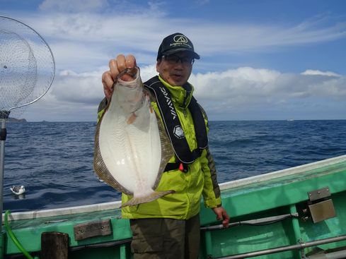 小樽　小樽沖　ヒラメ釣り