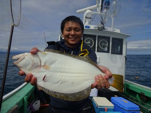 小樽　小樽沖　ヒラメ釣り