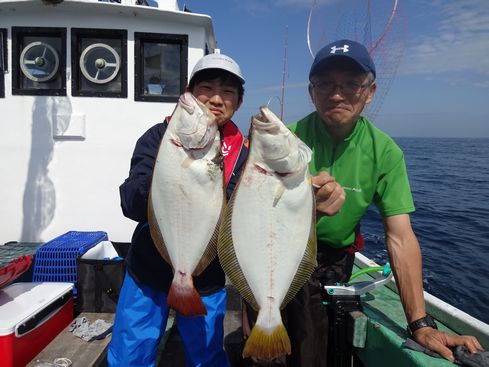 小樽　小樽沖　ヒラメ釣り