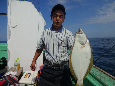 小樽　小樽沖　ヒラメ釣り