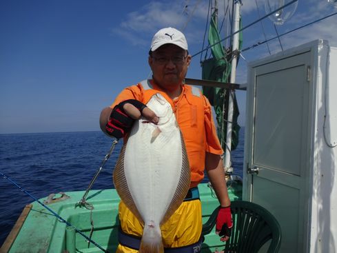 小樽　小樽沖　ヒラメ釣り