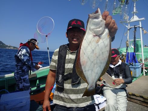 小樽　小樽沖　ヒラメ釣り