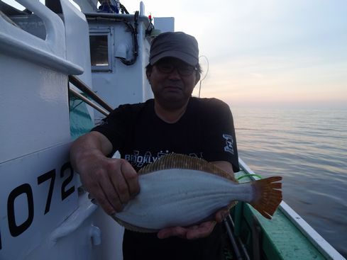 小樽　小樽沖　ヒラメ釣り