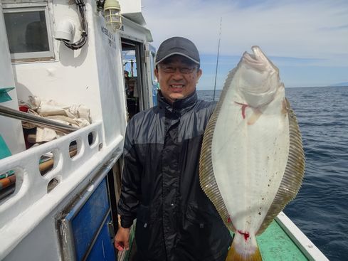 小樽　小樽沖　ヒラメ釣り