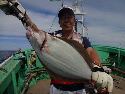 小樽　小樽沖　ヒラメ釣り