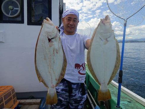 小樽　小樽沖　ヒラメ釣り