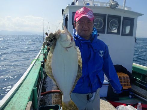 小樽　小樽沖　ヒラメ釣り