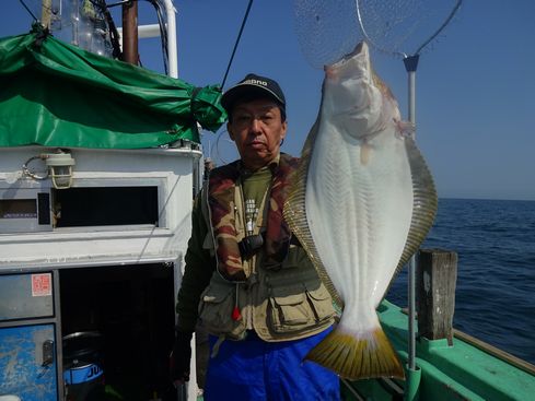 小樽　小樽沖　ヒラメ釣り