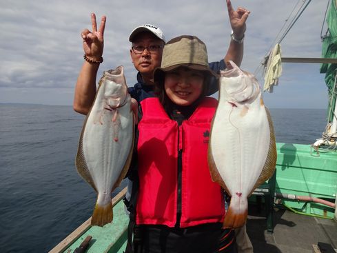 小樽　小樽沖　ヒラメ釣り