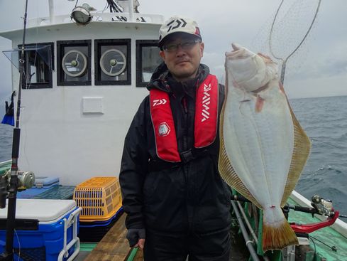 小樽　小樽沖　ヒラメ釣り