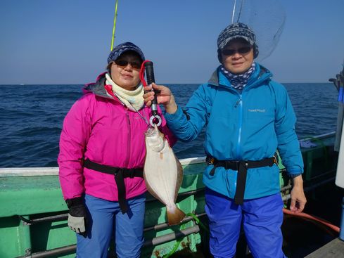 小樽　小樽沖　ヒラメ釣り