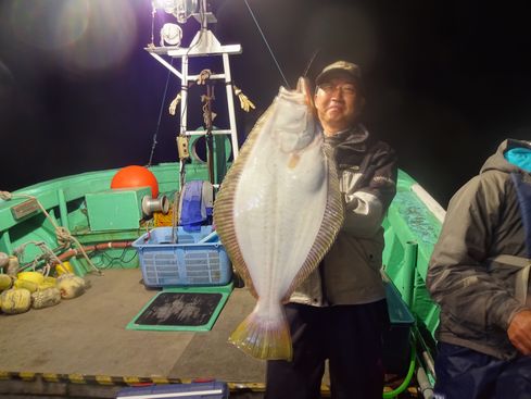 小樽　小樽沖　ヒラメ釣り