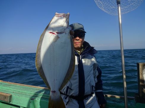 小樽　小樽沖　ヒラメ釣り