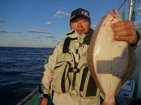 小樽　小樽沖　ヒラメ釣り