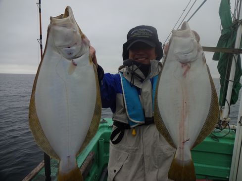 小樽　小樽沖　ヒラメ釣り