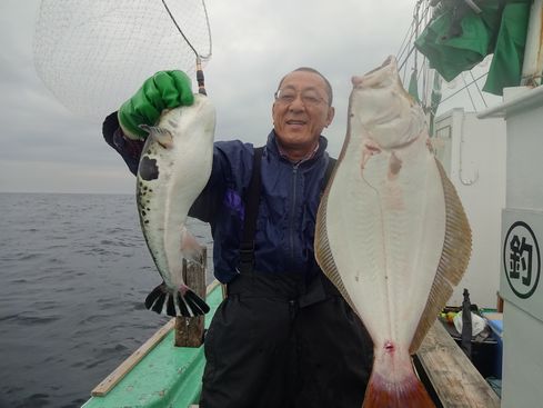 小樽　小樽沖　ヒラメ釣り