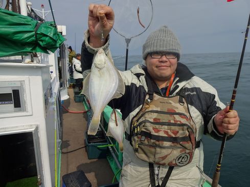 小樽　小樽沖　ヒラメ釣り