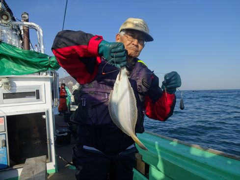 小樽　小樽沖　カレイ釣り