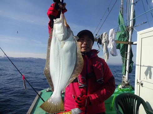 小樽　小樽沖　ヒラメ釣り