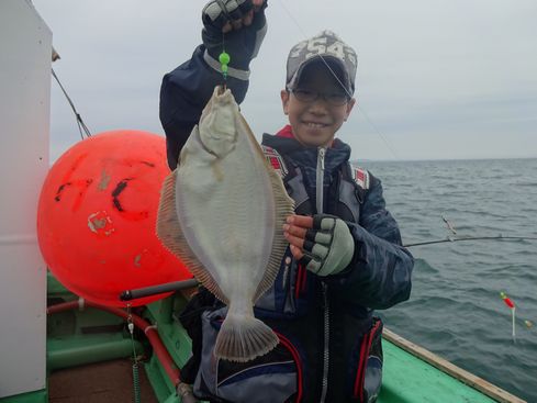 小樽　小樽沖　カレイ釣り