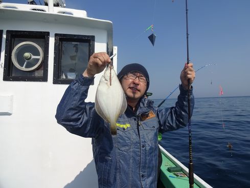 小樽　小樽沖　カレイ釣り