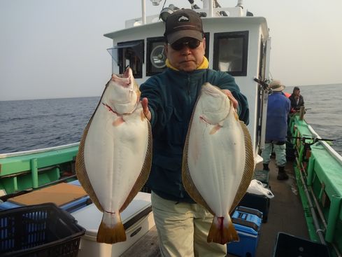 小樽　小樽沖　ヒラメ釣り