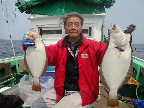 小樽　小樽沖　ヒラメ釣り