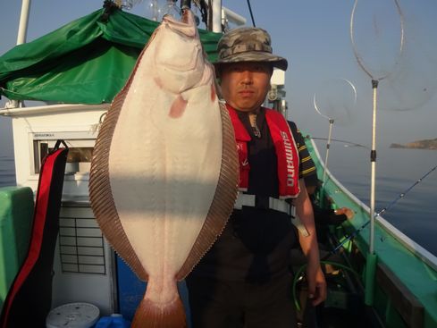 小樽　小樽沖　ヒラメ釣り