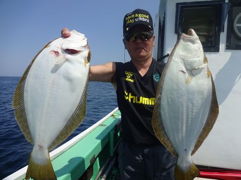 小樽　小樽沖　ヒラメ釣り