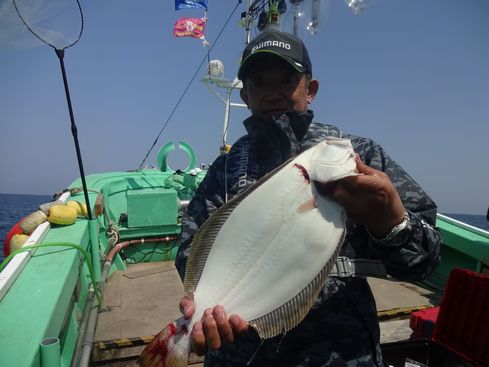 小樽　小樽沖　ヒラメ釣り