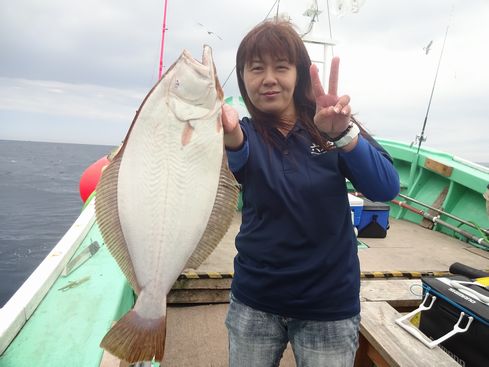 小樽　小樽沖　ヒラメ釣り