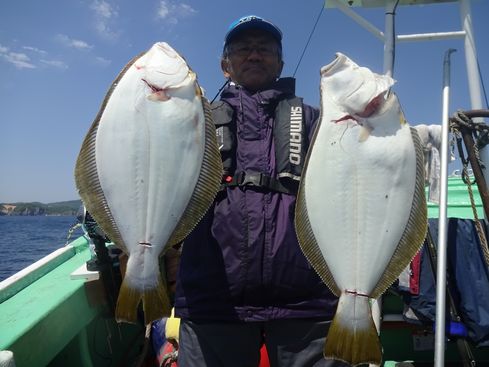 小樽　小樽沖　ヒラメ釣り