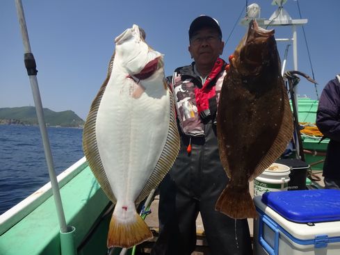 小樽　小樽沖　ヒラメ釣り