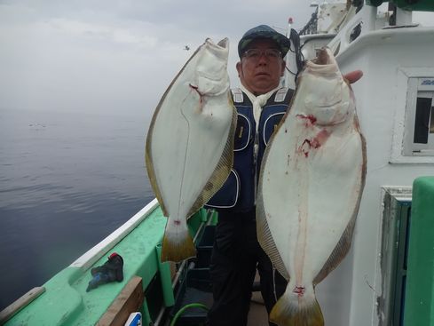 小樽　小樽沖　ヒラメ釣り