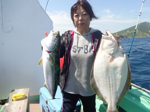 小樽　小樽沖　ヒラメ釣り