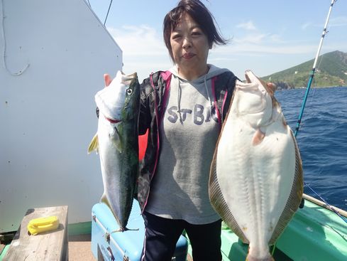 小樽　小樽沖　ヒラメ釣り