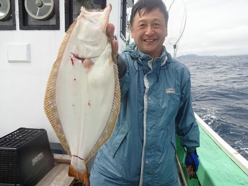 小樽　小樽沖　ヒラメ釣り