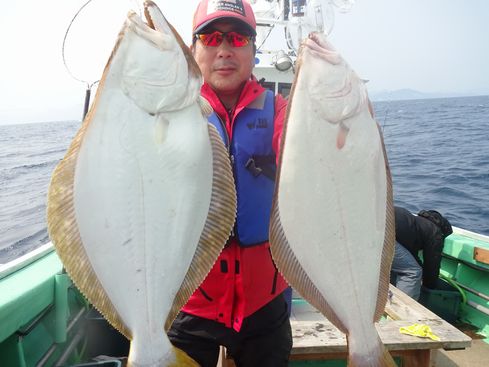 小樽　小樽沖　ヒラメ釣り