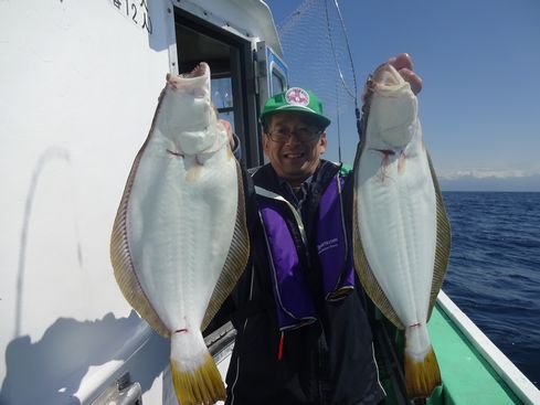 小樽　小樽沖　ヒラメ釣り