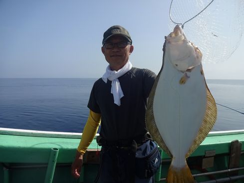 小樽　小樽沖　ヒラメ釣り