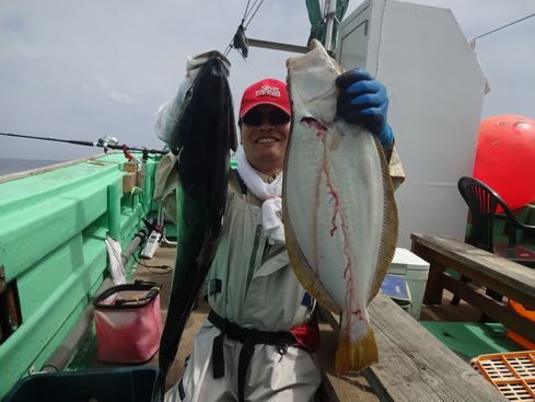 小樽　小樽沖　ヒラメ釣り